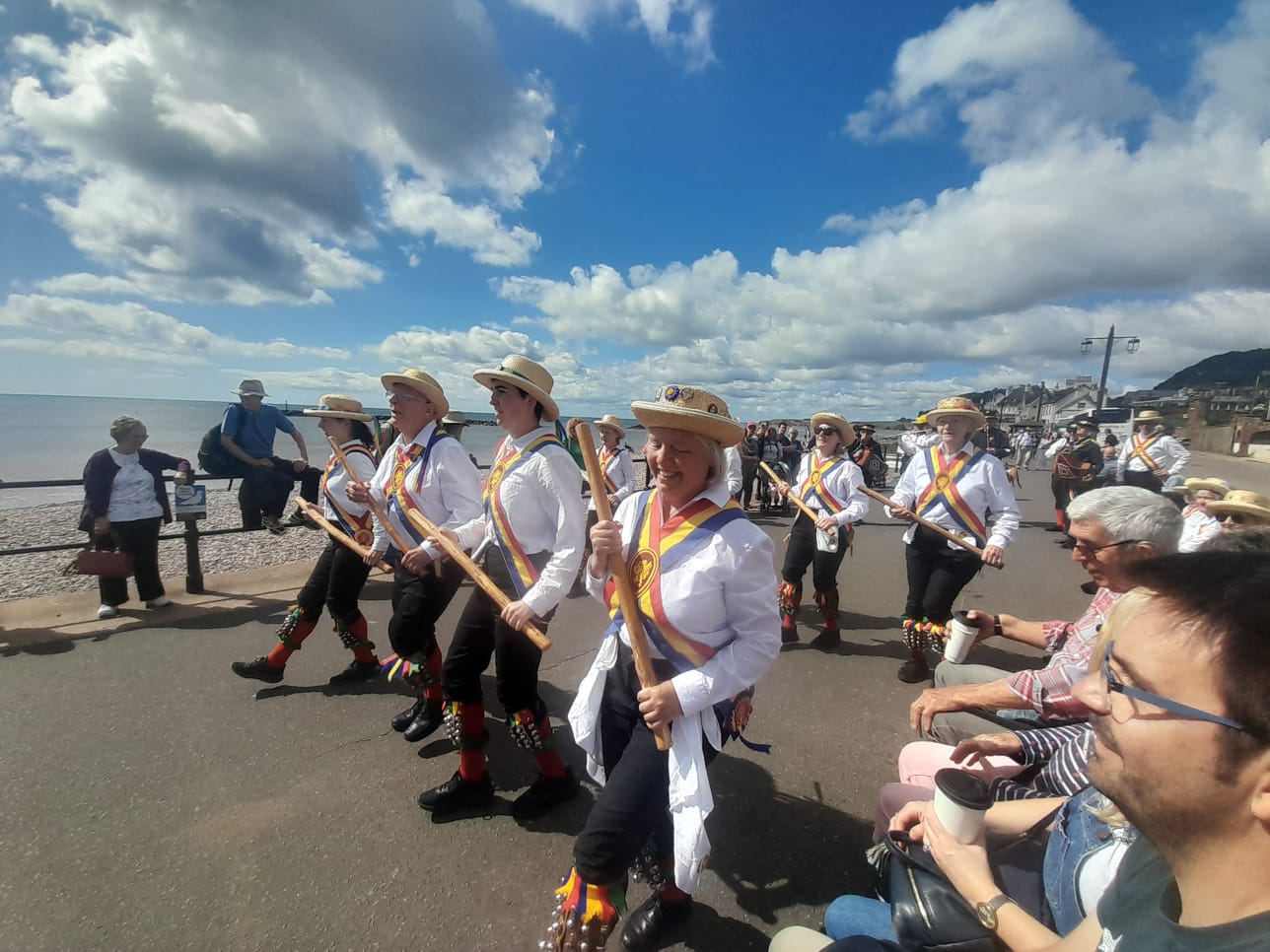 picture of Catherine on seafront