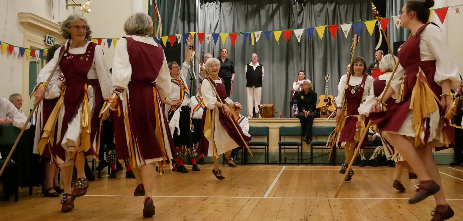 picture of Somerset Morris dancing at Mendip Ale