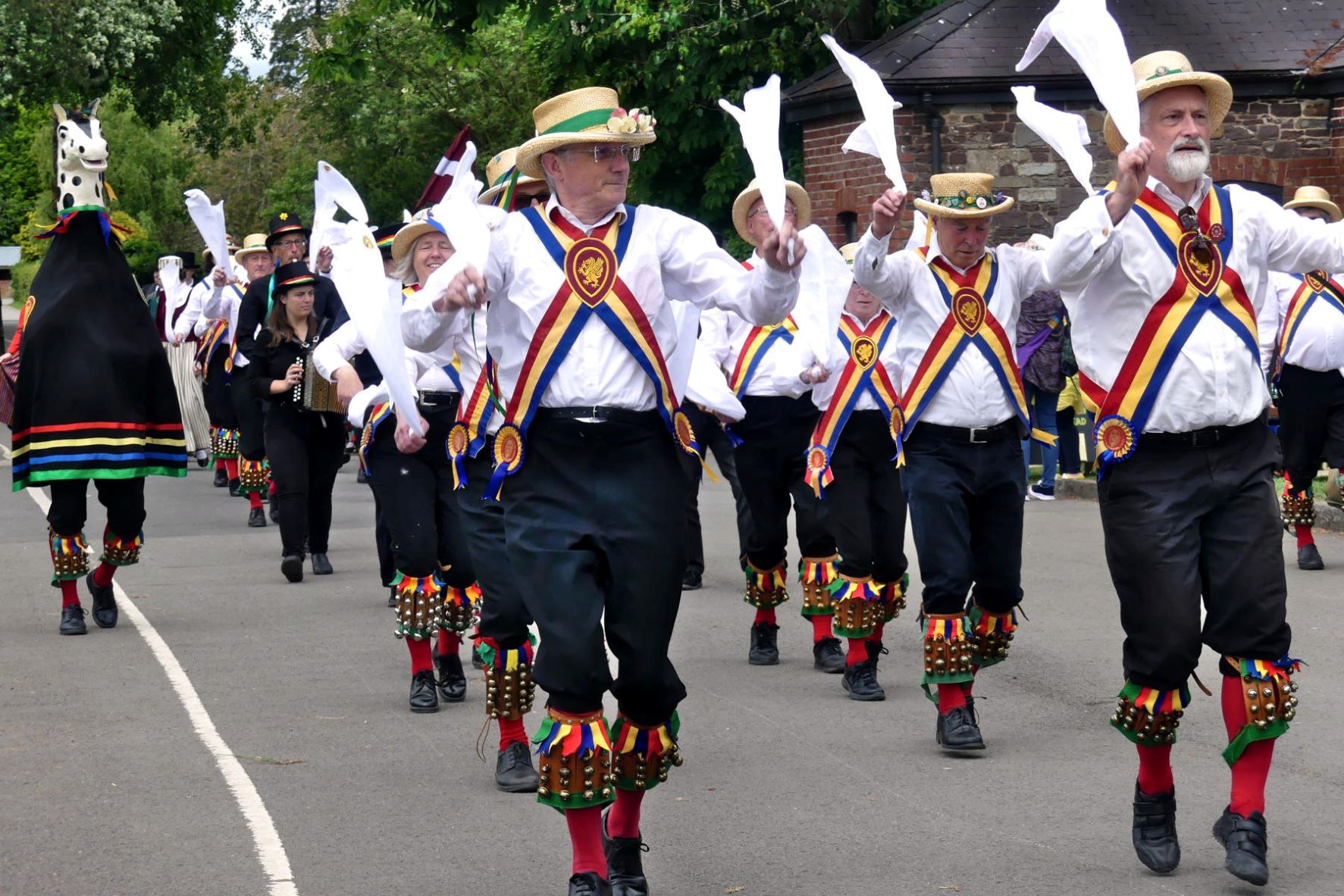 picture of dancing at tredegar marquee