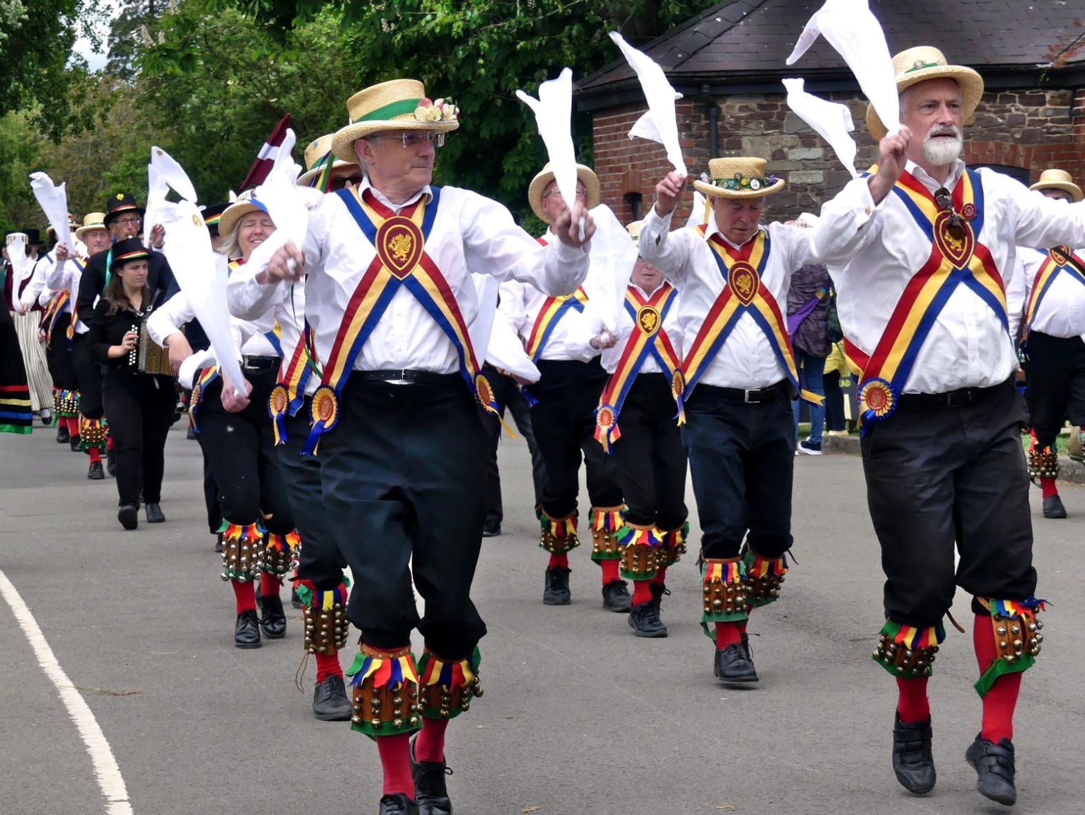 Picture at Tredegar procession