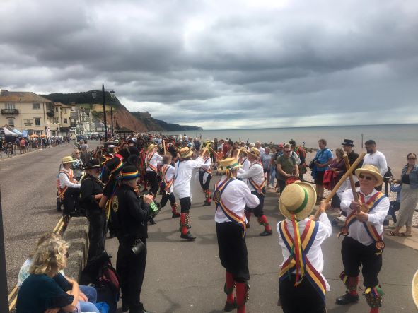 picture of more dancing at Sidmouth