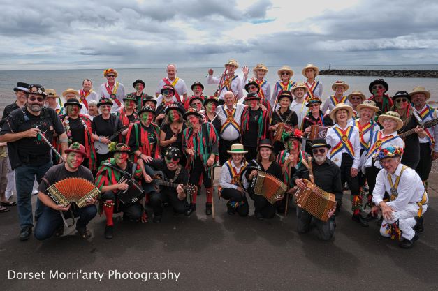 picture of dancing at Simouth by Dorset Moriarty