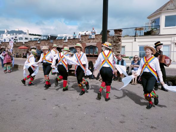 good picture of dancing at Sidmouth